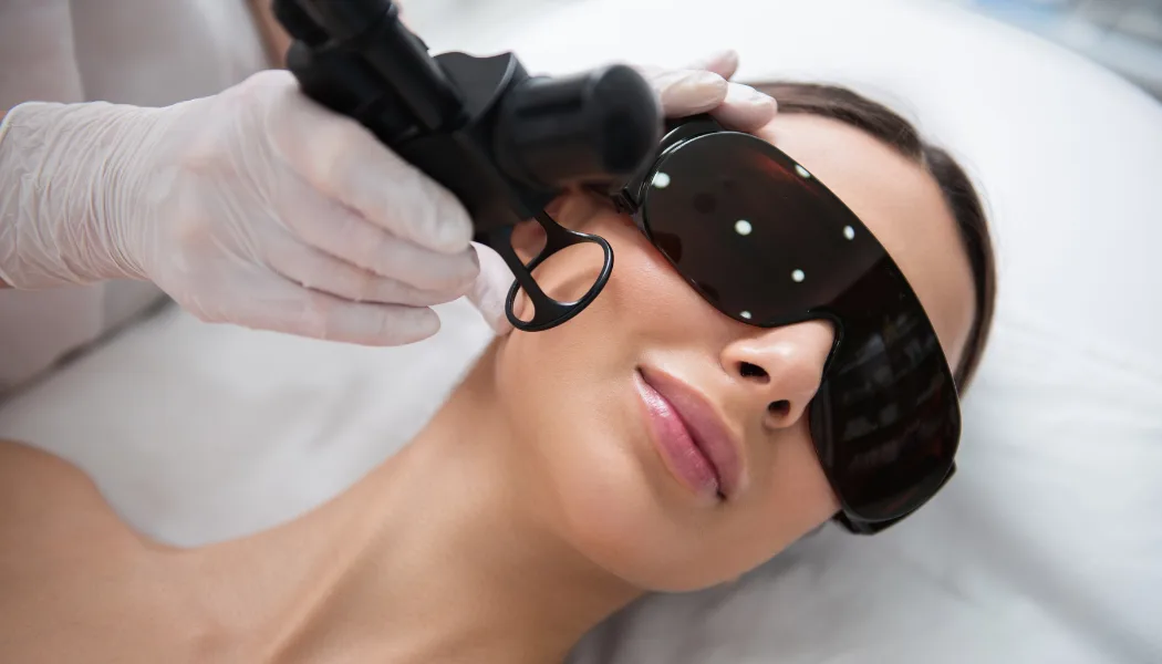 Professional personalized skincare treatment